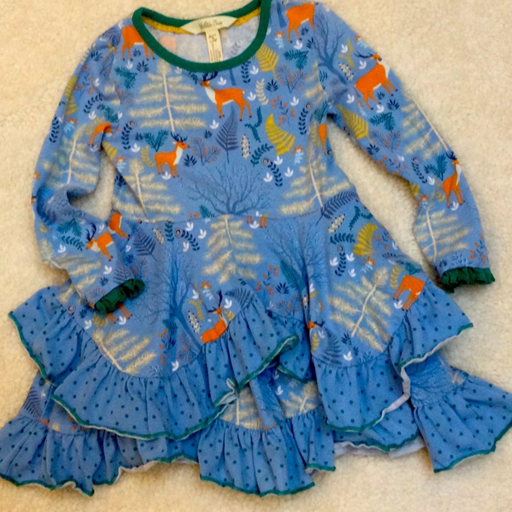 - - Ruffled Matilda Jane long sleeve dress